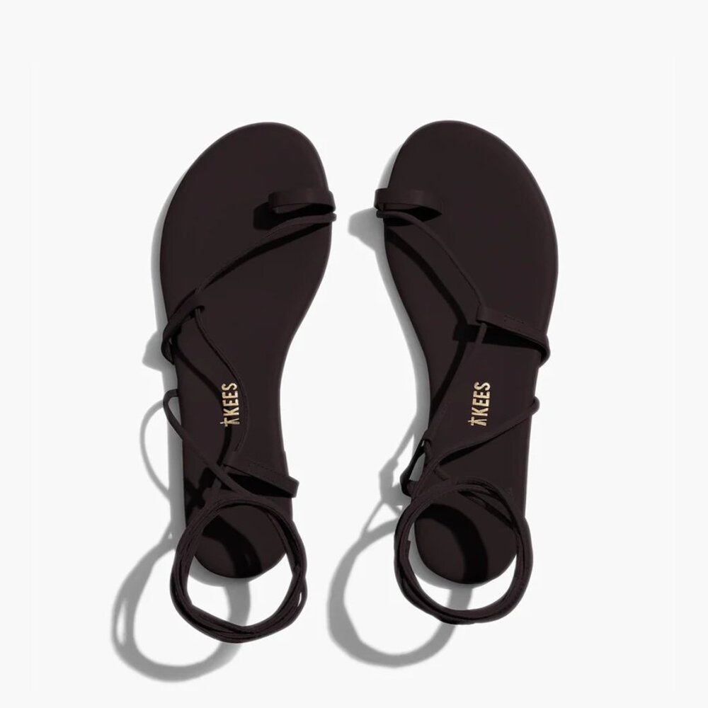 Jo Lace-Up Sandals, TKEES, Size 9